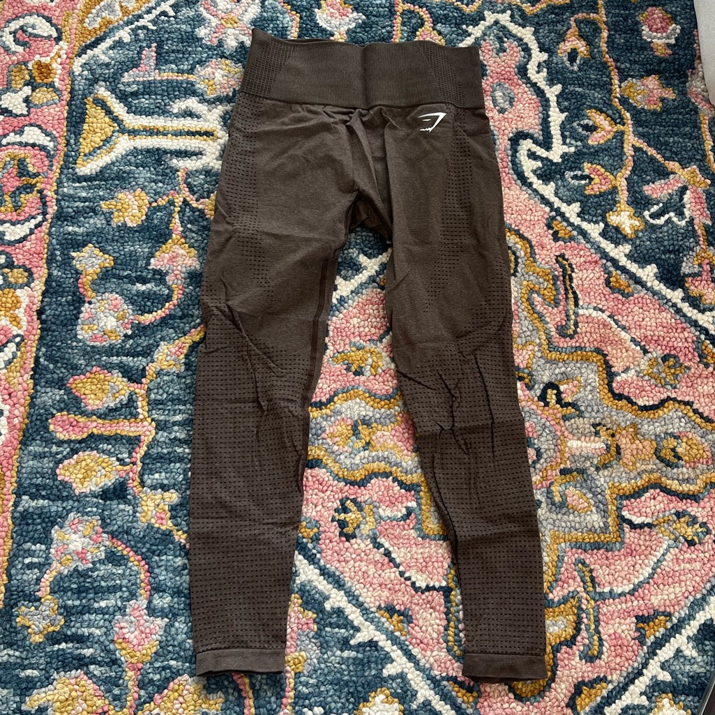Gymshark Seamless High-Waist Leggings In Brown